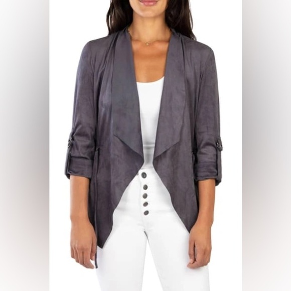 Kut From The‎ Kloth Women’s  Dianne Faux Suede Jacket Size Small - Picture 1 of 7